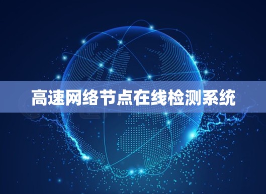 高速网络节点在线检测系统