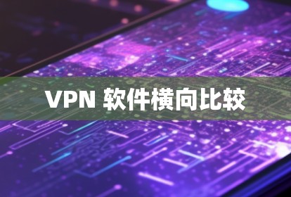 VPN 软件横向比较