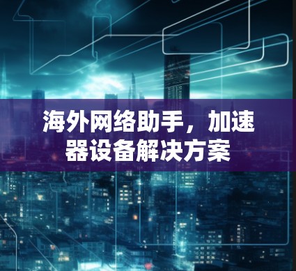 海外网络助手，加速器设备解决方案