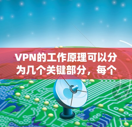 VPN的工作原理可以分为几个关键部分，每个部分都围绕如何安全地传输信息。以下是VPN的工作原理的详细说明