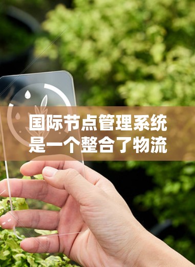 国际节点管理系统是一个整合了物流、运输和库存管理的综合系统，旨在优化国际物流运输和库存管理。以下是对该系统的详细分析