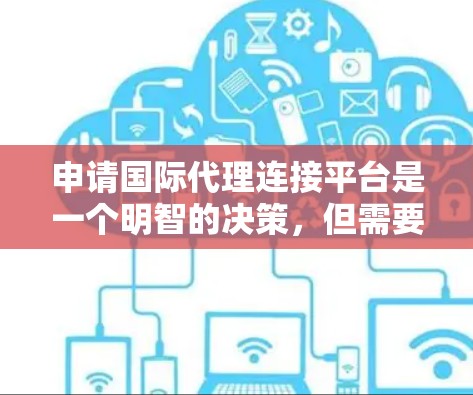 申请国际代理连接平台是一个明智的决策，但需要深入了解平台的各个方面。以下是详细的评估和建议
