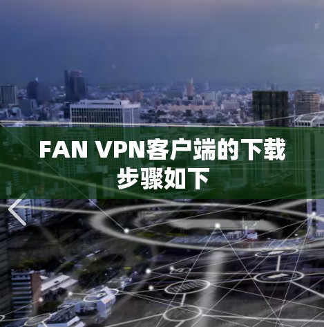 FAN VPN客户端的下载步骤如下