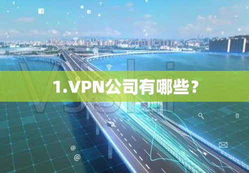 1.VPN公司有哪些？
